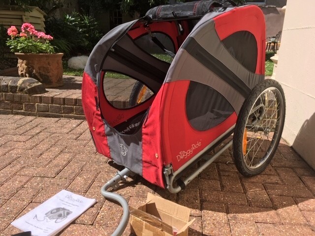dog bike trailer gumtree